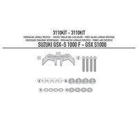 3110KIT GIVI Kit Montage TST3110 Pour Suzuki S1000F/S1000 à Partir De 2015 2019