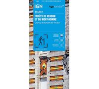 3112et forets de verdun et du mort homme - champ de bataille de verdun Echelle 1 : 25 000 - Collectif - Ign Institut Geographique National - broché - Atlas / carte
