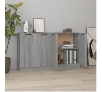 3115778 vidaXL Buffets 2 pcs Sonoma gris 60x30x70 cm Bois d'ingénierie