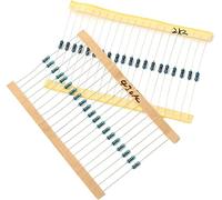 3120 pièces 156 valeur 1/4 Watt résistance à Film métallique Kit assorti, 1% d'échantillons de résistance Pack 1 Ohm-10M Ohm résistance Composants consommateurs d'énergie