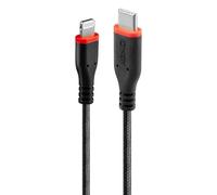 [31285] LINDY Câble renforcé USB type C vers Lightning, charge & synchro, 0.5m