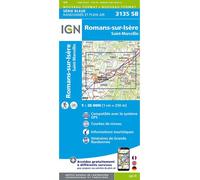 3135sb romans sur isere saint marcellin - - Collectif - Ign Institut Geographique National - Atlas / carte