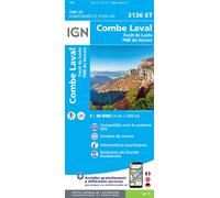 3136et combe laval Top 25 3136 Est Echelle 1:25 000 - Collectif - Ign Institut Geographique National - broché - Atlas / carte