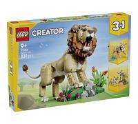 31386 LEGO® CREATOR Lot de 3 en 1 Animaux sauvages : Lion, Lion ou 2 Lions pour