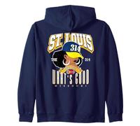 314 STL Day | St Louis Afro Queen Spirit Sweat à Capuche