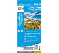 3142ot cavaillon fontaine de vaucluse-pnr du luberon 1 : 25 000 - Collectif - Ign Institut Geographique National - broché - Atlas / carte