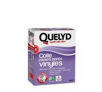Quelyd Colle papiers peints vinyles - Poudre 300 g, Sans solvant, Dosage ultra facile