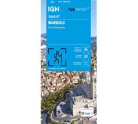 3145et marseille - les calanques - Echelle 1 : 25 000 - Collectif - Ign Institut Geographique National - Atlas / carte