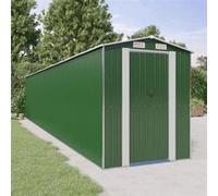 3147437 Abri de jardin Vert 192x1021x223 cm Acier galvanisé