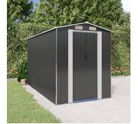 3147451 vidaXL Abri de jardin Anthracite 192x357x223 cm Acier galvanisé