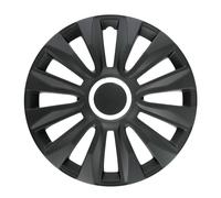 Avalone Pro Black Couverture Roues 15 Voiture ABS Antichoc Avec Anneaux Tenue