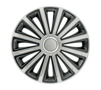 Trend Bicolour Couverture Roues 13 Pouce Voiture ABS Antichoc Avec Anneaux Tenue