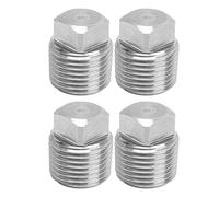 316 Boule de tête carrée solide en acier en acier inoxydable 4pcs Set Raccord de tuyau à preuves haute résistance pour les applications de bloc moteur à gaz d' d'eau durable