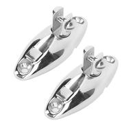 316 en Acier Inoxydable Marine Pont CHARNIÈRE PIVOTANT Montage HAUTEMENT Poli Miroir Finition 90 DEGRÉS SUPÉRIEURE MATÉRIEL pour Yachts SPEEDBOATS RVS Bateaux MOTORHOMES 2PCS