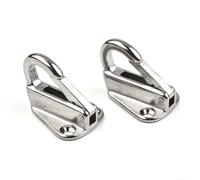 316 Lot de 2 crochets de protection à ressort en acier inoxydable pour bateau et remorque avec verrou sécurisé