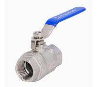 316 Vanne à billes à port complet en acier inoxydable 3/4 pouces, 1000 WOG Arrêt de filetage femelle, vanne liquide à résistance thermique, ajustement d'arrêt multidiaux pour les