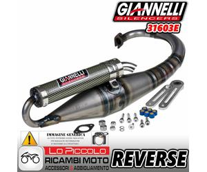 31603E MARMITTE GIANNELLI HOMOLOGUÉE REVERSE MBK BOOSTER SPÉCIAL SPIRIT 50 95/06
