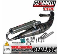 31607E Silencieux Pot D'Échappement Giannelli Reverse Aprilia Sr 50 Ditech 2000
