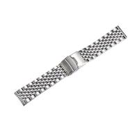 316L Perle en acier inoxydable de riz 20 mm 22 mm Band de bande ajustement pour Seiko Fit pour Omega Sea Master Speed Master Tag Heuer Oris Watch