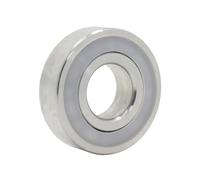 316L Stainless Steel Bearing 603 604 605 606 607 608 609 Deep Groove Ball Bearings S603 S604 S605 S606 S607 S608 S609 2RS, 1Pc(S605-2RS 316L)