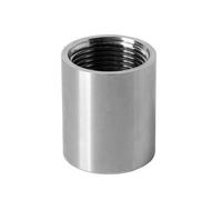 316L Stainless Steel Pipe Inner Thread Double Inner Thread Internal Thread Internal Thread Round Pipe Directly Connected to The Water Heating Joint 4 Minutes 6 Minutes 1 inch(G2) Plumbing Fittings