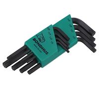 31734 Jeu de clés Torx® TX9,TX10,TX15,TX20,TX25,TX27,TX30,TX40 BONDHUS
