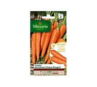 Vilmorin 3175742 Pack de Graines Carotte de Colmar à Cœur Rouge 2 + Echantillon Carotte Eskimo