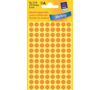 [3178-5] AVERY ZWECKFORM Lot de 5 paquets de 416 pastilles adhésives, diamètr...