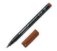 STAEDTLER Marqueur permanent 318F Lumocolor, marron G
