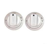 318242275 Lot de 2 boutons de commande pour cuisinière à gaz Electrolux, remplace 318242275, PD00070162, 3513943, AP5809411, PS9495232, EAP9495232, bouton de brûleur de four à base métallique