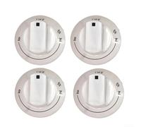 318242275 Lot de 4 boutons de commande de cuisinière à gaz pour Electrolux, remplace 318242275, PD00070162, 3513943, AP5809411, PS9495232, EAP9495232, bouton de brûleur de four à base métallique