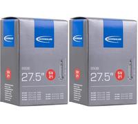 318632 - Chambre à air de vélo 27.5x1.50-2.40 Presta 40MM, B10400153 (Lot de 2)