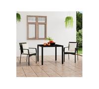 Chaises de Jardin avec Coussins Sièges Patio Extérieur Résine Tressée vidaXL