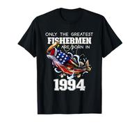 31e Anniversaire 1994 Pêcheurs pêche au Bar 31 Ans T-Shirt