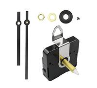 31MM JustYit Mouvement d'Horloge à Quartz Mecanisme Horloge Aiguilles à Couple Élevé Mécanisme de Remplacement avec Aiguilles de l'horloge, Mecanisme Horloge pour l'Horloge de Bricolage (Noir)