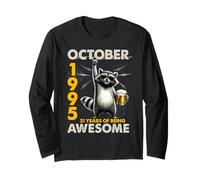 31st Birthday Raccoon Beer October 1995 Vintage 31 Years Old Manche Longue