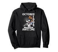 31st Birthday The Bear Legends October 1994 31 Years Old Men Sweat à Capuche