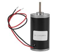 31ZY Moteur à courant continu à aimant permanent Moteur à engrenage électrique réversible pour générateur de bricolage CW/CCW (12V 4000rpm)
