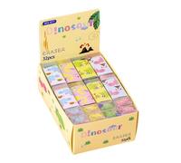32/36 PCS Erasers Fruit Esthétique Lovely Animal Crayer Soccer Facile To Clean Prizes Kids