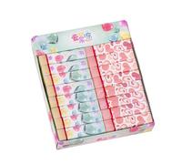 32/36 PCS Erasers Fruit Esthétique Lovely Animal Crayer Soccer Facile To Clean Prizes Kids