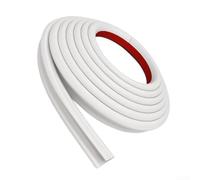 32.8 FT RV J-Shape Rain Gutter TPE White Strip | Industrial strength , pour instant pour bond, secure under vibration, 32.8 ft length, white color