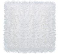 32,8 Pieds Guirlande Tinsel Métallique Scintillante Décorations de Suspension de Guirlande Tinsel pour Couronne d’Arbre de Noël Fournitures de Mariage (Blanc)