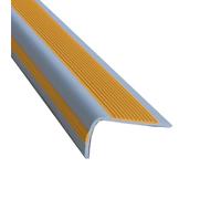 32,8 pieds par rouleau, tapis d'escalier flexible en caoutchouc PVC, ruban adhésif au sol avec bandes pour la maison, la sécurité et la prévention des blessures, enfants(Yellow2.6 * 3CM/2.3 * 1.1IN)