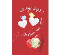 32 ans déjà: Ce livre est un questionnaire avec quelques jeux amusants. Une idée cadeau originale à offrir pour un anniversaire de mariage / rencontre ... Un souvenir durable d’une relation amoureuse.