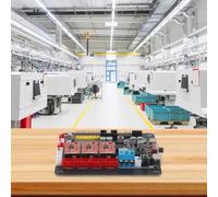 32 bits pour carte de contrôle CNC pour moteurs pas à pas - Carte de contrôle de mouvement à 3 axes avec double axe Y, support de commutateur de fin de course XYZ et pilote A4988/A8825