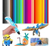 32 couleurs, 320 pièces de recharge pour stylo 3D Doodler Start 3Doodler Start - Recharge chaque couleur 4D - Faible température d'impression - Filament PCL