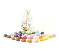 Sachet 32 Crayons Cailloux Cire Naturelle Crayon Rocks - Crayons