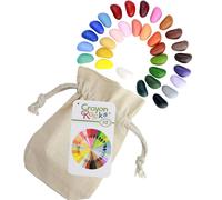 32 crayons rocks
