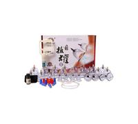 32 Cupping Cups Set for Traditional Chinese Therapies And Cupping Massage Vacuum Cupping Kit for Cupping And Suction Acupuncture 50ml Scraping Oil Hr