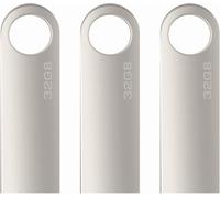 32 GB USB Flash Drive,Pack of 3 Portable 32 GB USB Flash Drive with Hook Pen Drive 32 GB for Laptop/PC/Car etc.